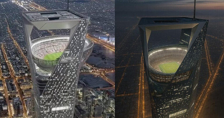 Saudi Arabia Sky Stadium 2034