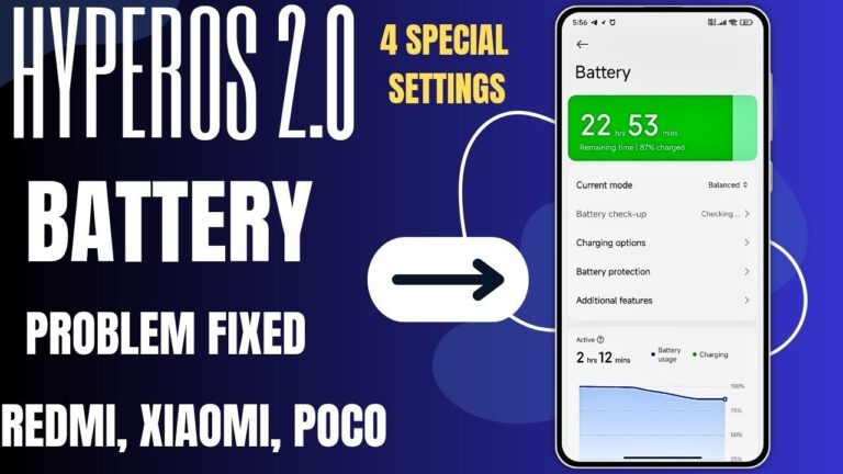 How to Fix Battery Drain in HyperOS India