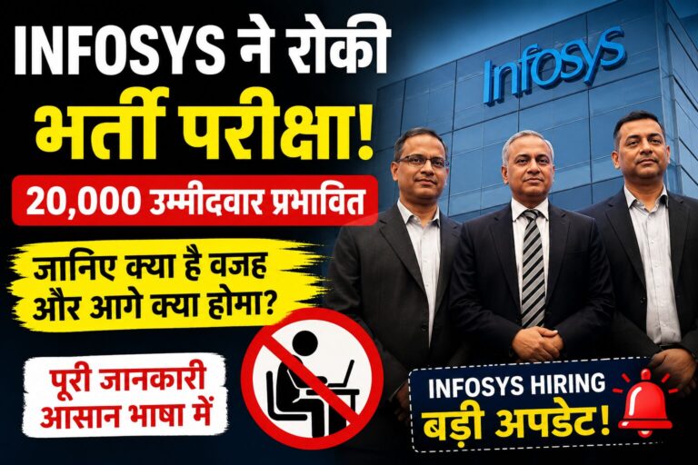 Infosys Stops Hiring Update