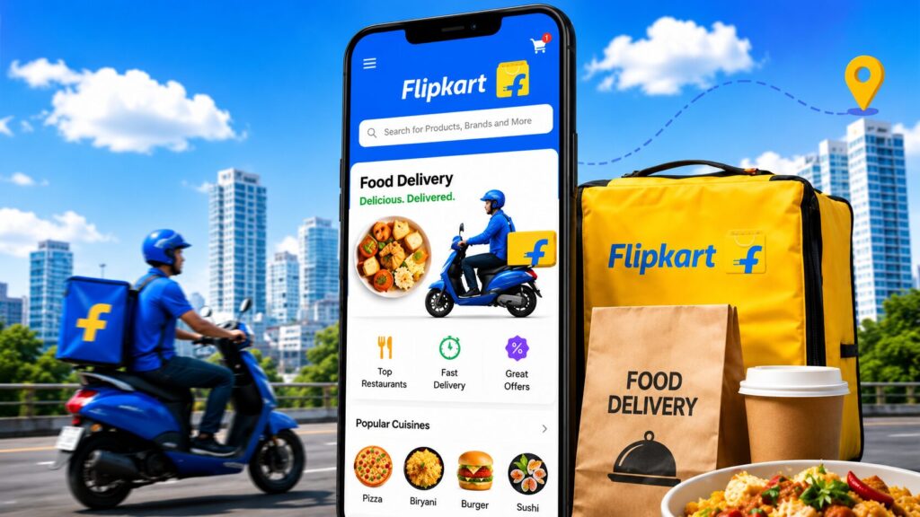 Flipkart Food Delivery App Ke Bare Me