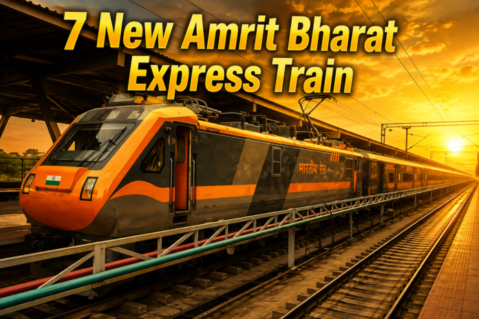 Upcoming 7 New Amrit Bharat Express Train Upcoming 7 New Amrit Bharat Express Train